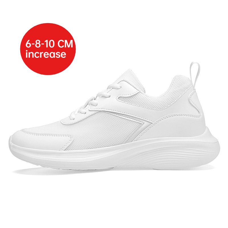 Mens Fashion Trainers - Męskie buty sportowe podwyższające wzrost, oddychające,