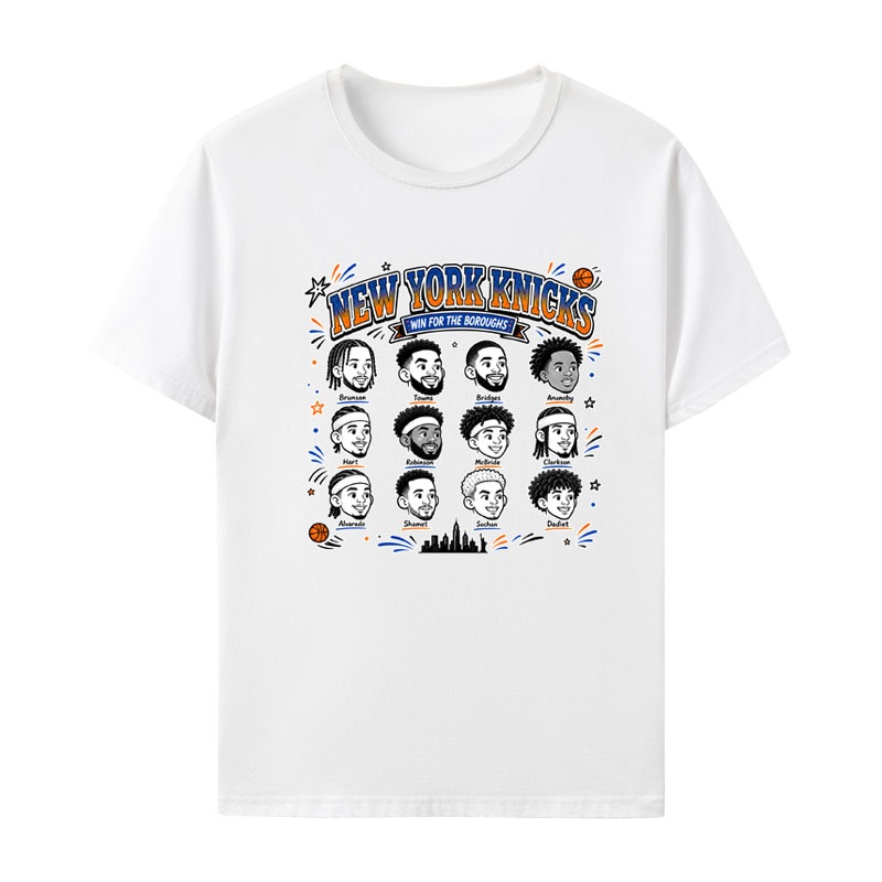 Men'S Fashion New York - Koszulka New York Knicks Lineup Męska