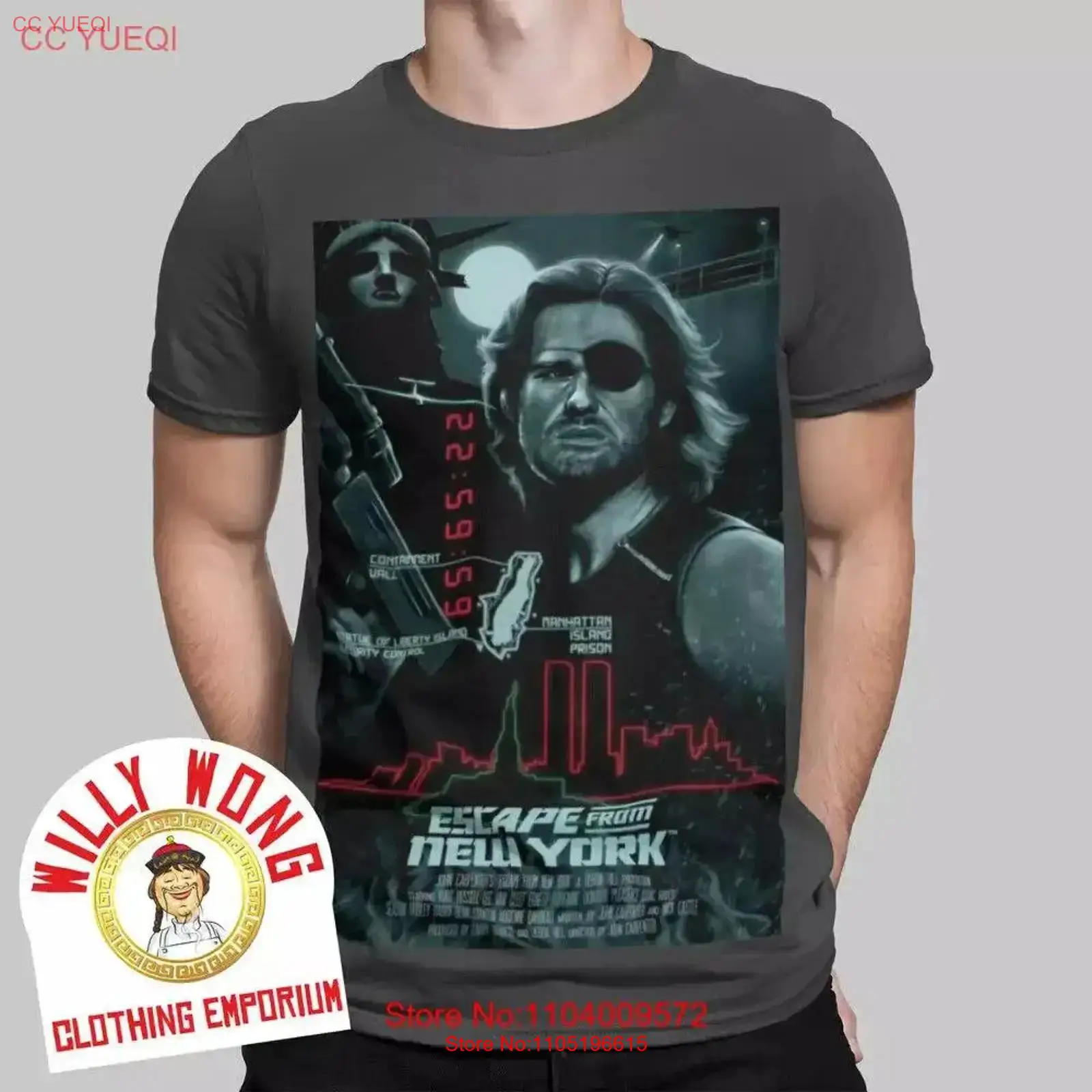 Men'S Fashion New York - Koszulka Escape From New York Retro