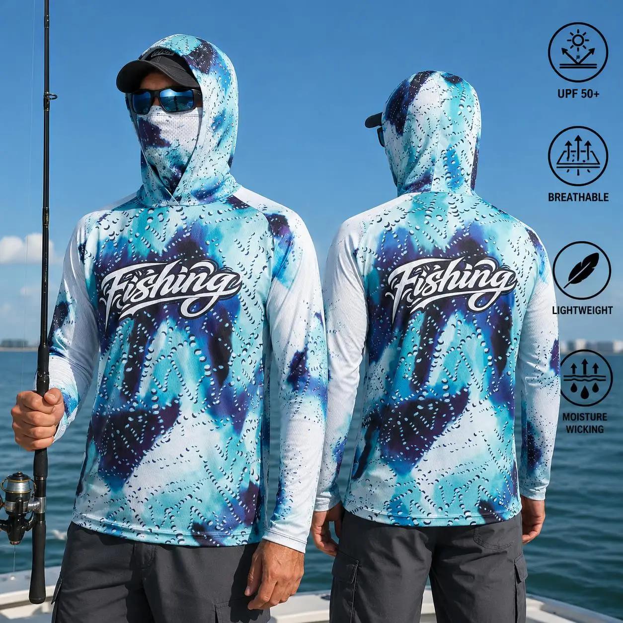 Koszula do wędkowania z kaptur – Mens Fashion Summer recenzja i cena