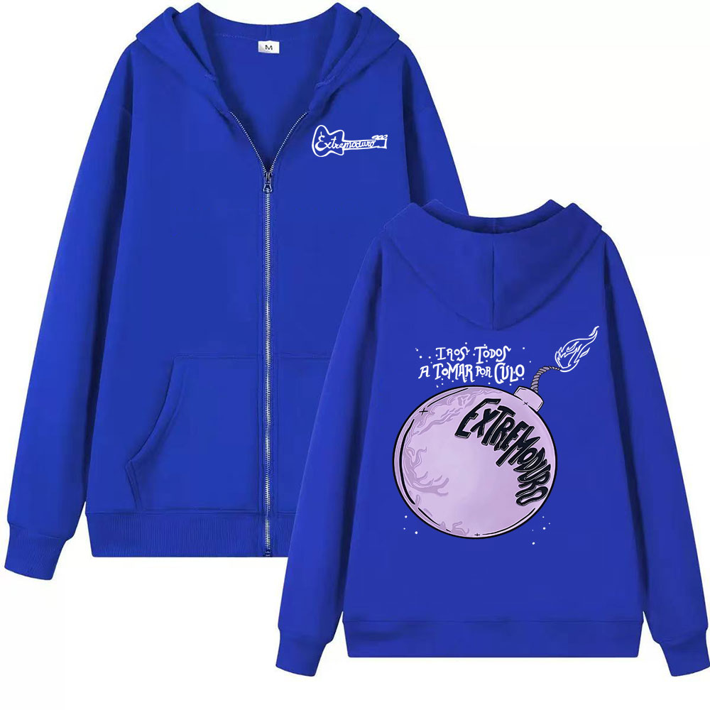 Bluza z kapturem na zamek Band – Mens Fashion Zip Up Hoodies recenzja i cena