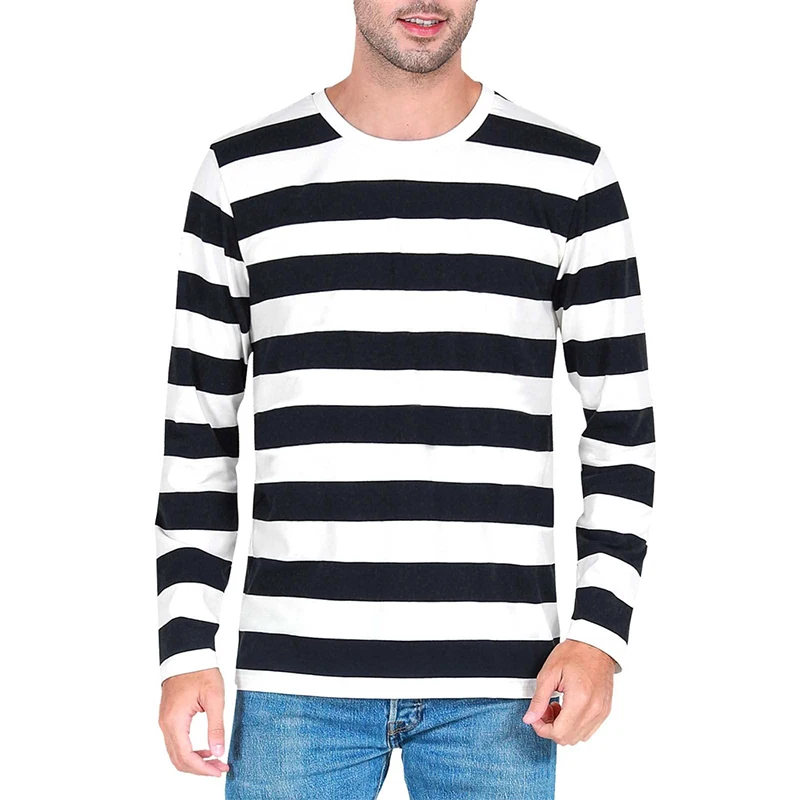 Męska koszulka z długim rękawe – Mens Fashion Clothes recenzja i cena