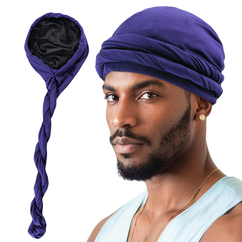 Nowy elastyczny męski turban K – Men'S Fashion With Hat recenzja i cena